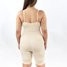 Load image into Gallery viewer, SCULPTING BODYSUIT MID THIGH W. OPEN GUSSET
